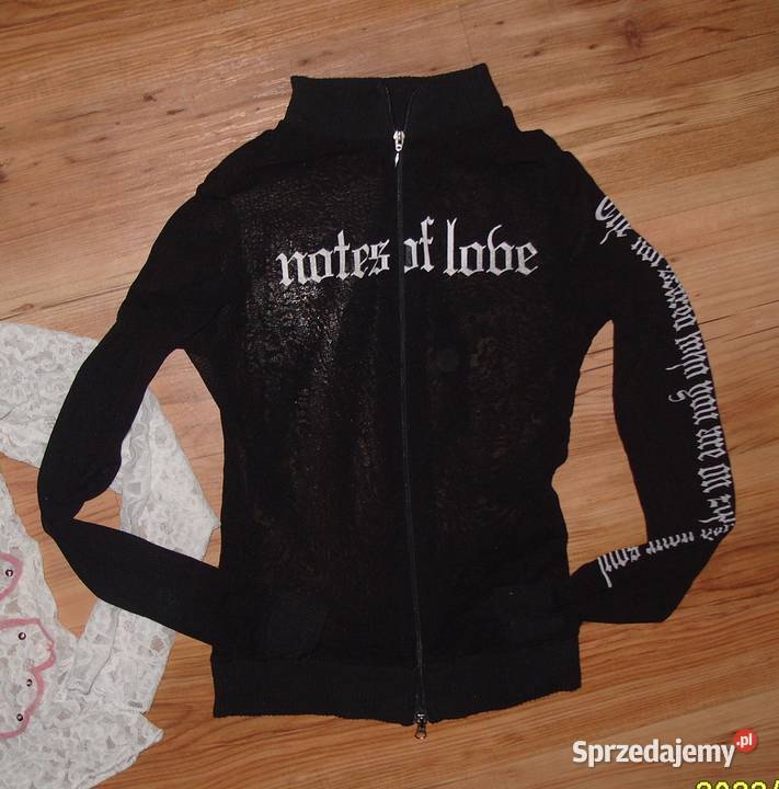 2x Siateczkowe Bluzeczki Zamek Cekiny r 3436 Bluzki i koszule Rawicz