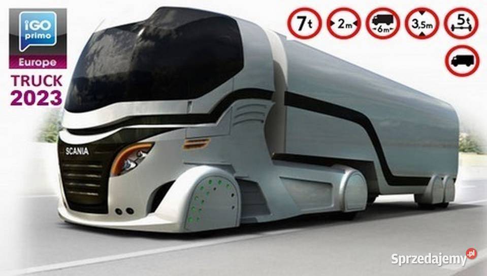 NAWIGACJA GPS SMART TIR CIĘŻAROWE IGO PRIMO Gorzów Wielkopolski