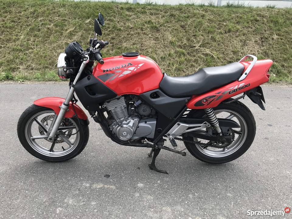 Honda CB 500 1994 kat A2 18 lat w dowodzie 25 kW manualna sprzedam