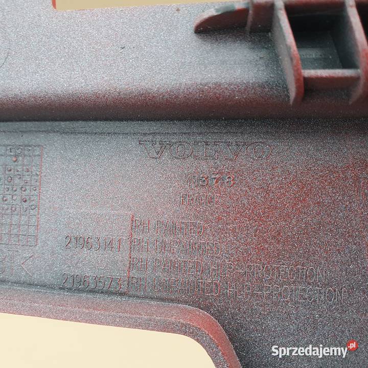 VOLVO FMX FM4 OKULAR NAKŁADKA REFLEKTORA PRAWA Bieleń