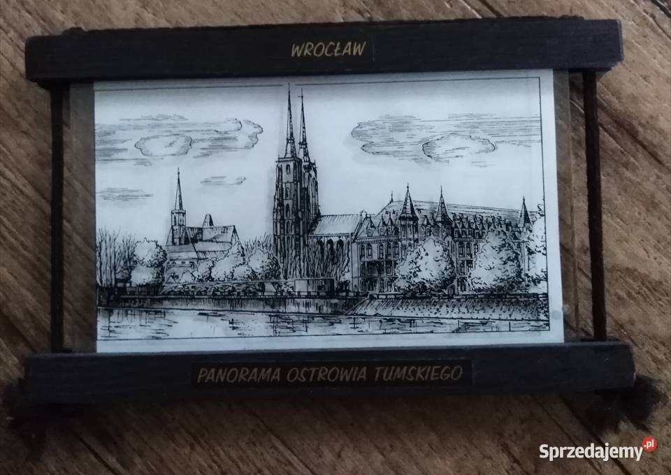 Wrocław panorama ostrowa tumskiego Zbylitowska Góra sprzedam