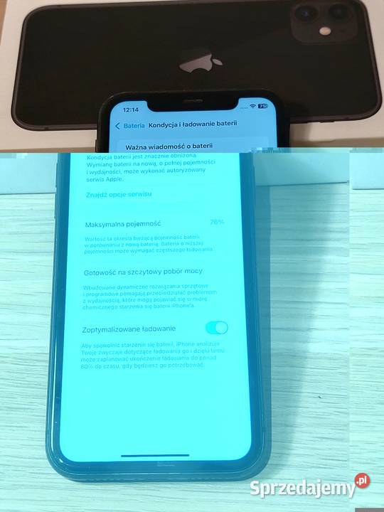 iPhone 11 64GB 76 Czarny Idealny Stan