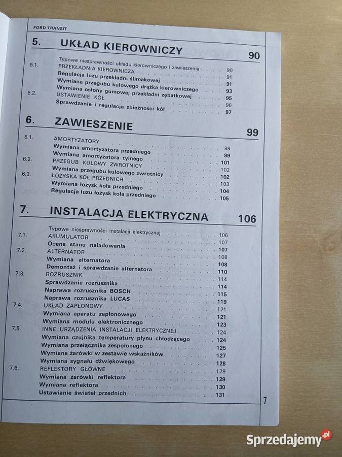 Obsługa i naprawa Ford Transit Wiesław Bielewicz Katowice sprzedam