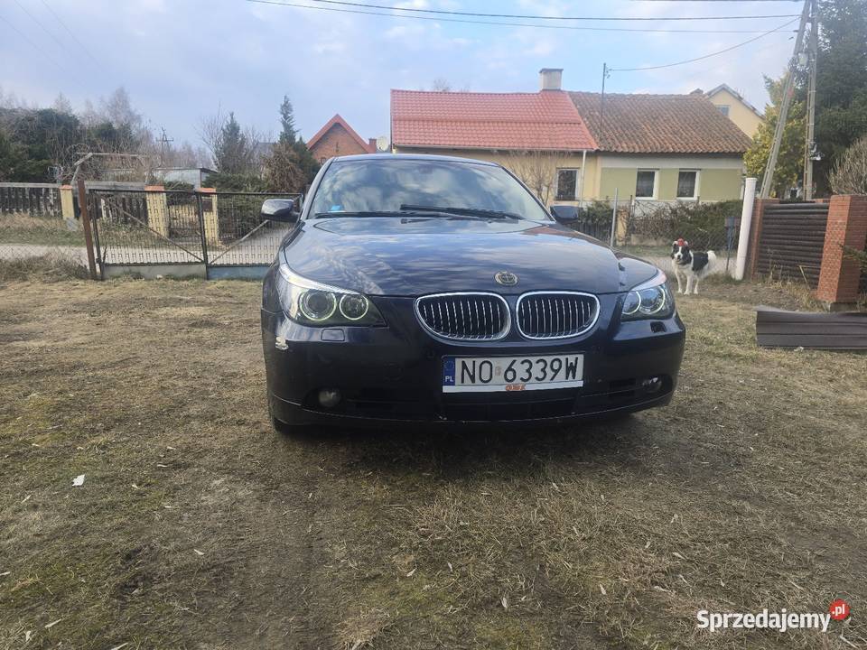 Bmw e60 530i skórzana tapicerka Olsztyn