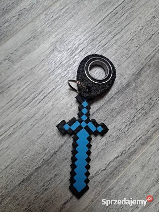 Miecz minecraft ze spinnerem keyrambit Brodowo