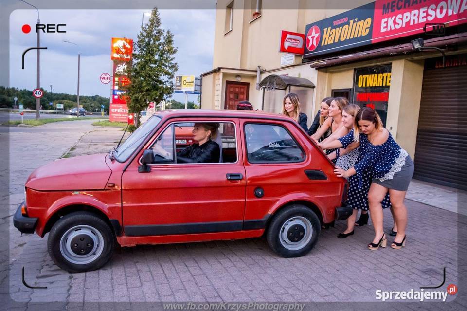 Polski Fiat 126p 650E swierzo przeglądzie Kolbudy