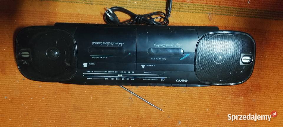 Radiomagnetofon Sanyo jamnik Augustów