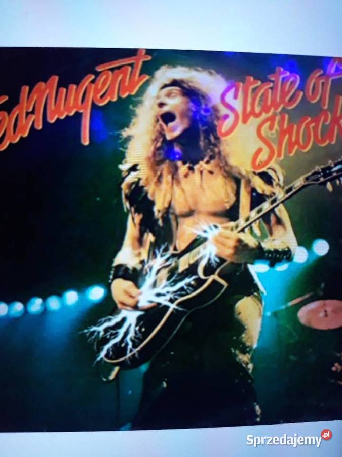 Archiwum hrad rocka TED NUGENT State of Shock Płyty i kasety