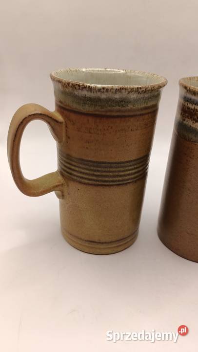 Dwa kubki do herbaty rustykalne Scotland Zamość