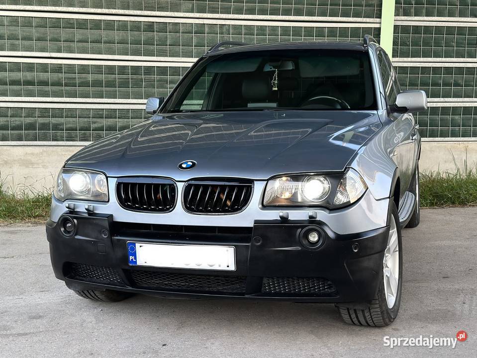 BMW x3 e83 30d 218 panorama czarny sufit Rok produkcji 2005 Skarżysko-Kamienna