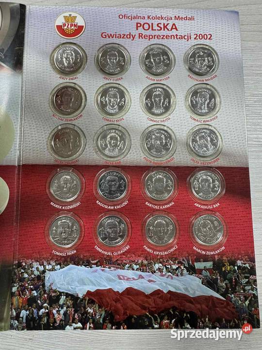 Kolekcja Medali Polska Gwiazdy Reprezentacji Elbląg sprzedam