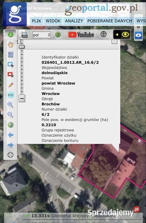 Wrocław Brochów Dom 230m2 działka 2 210 m2