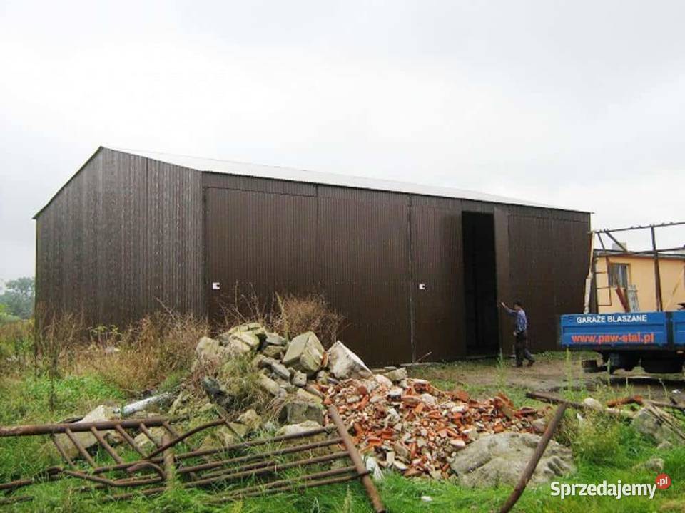Blaszana hala 1014 m brązowa małopolskie