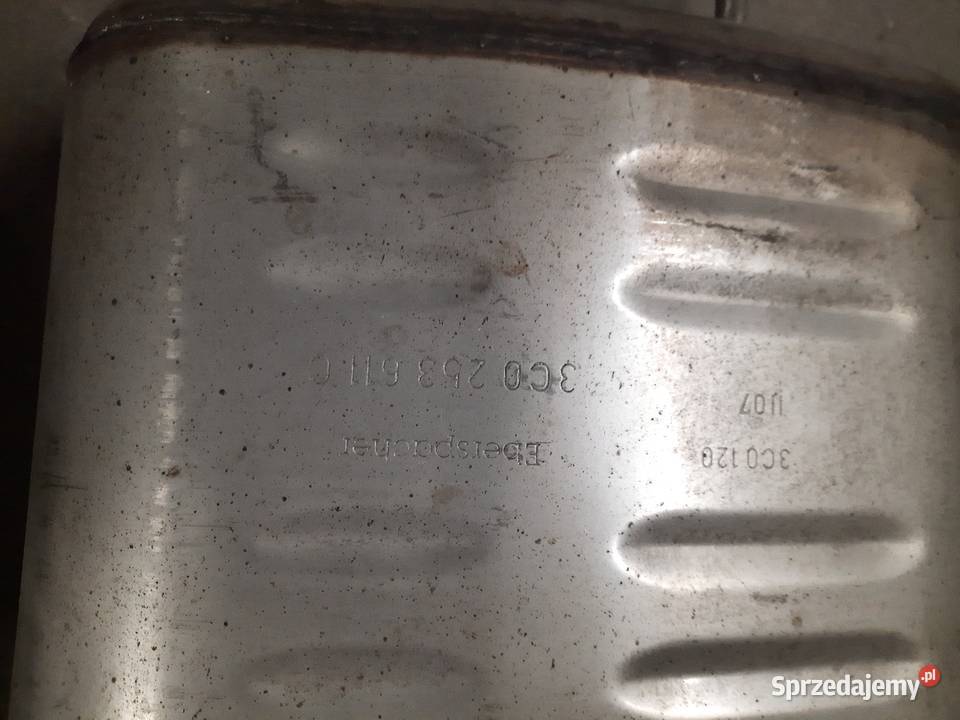 Tlumik końcowyśrodkowy passat b6 tdi Rok produkcji 2008 Gołdap