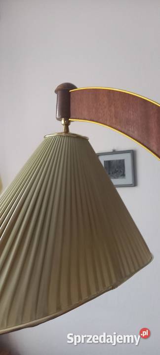 Lampa z barkiemz Fabryki Mebli Wilhelma Antyki Skierniewice