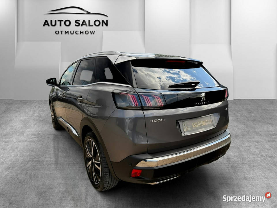 Peugeot 3008 GT kamery skóra MASAZE nawi FUL LED łopatki zmiany biegów Otmuchów