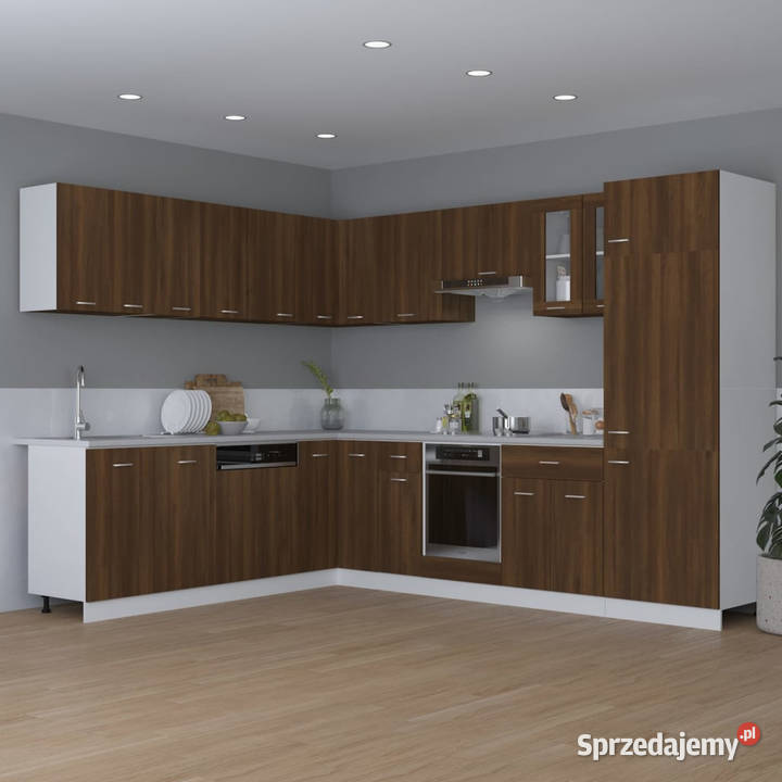 Szafka wisząca brązowy dąb 80x31x60 WM815590 mazowieckie Warszawa