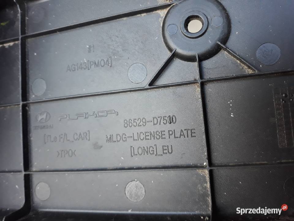 HYUNDAI TUCSON 3 III LIFT RAMKA PODSTAWA TABLICY