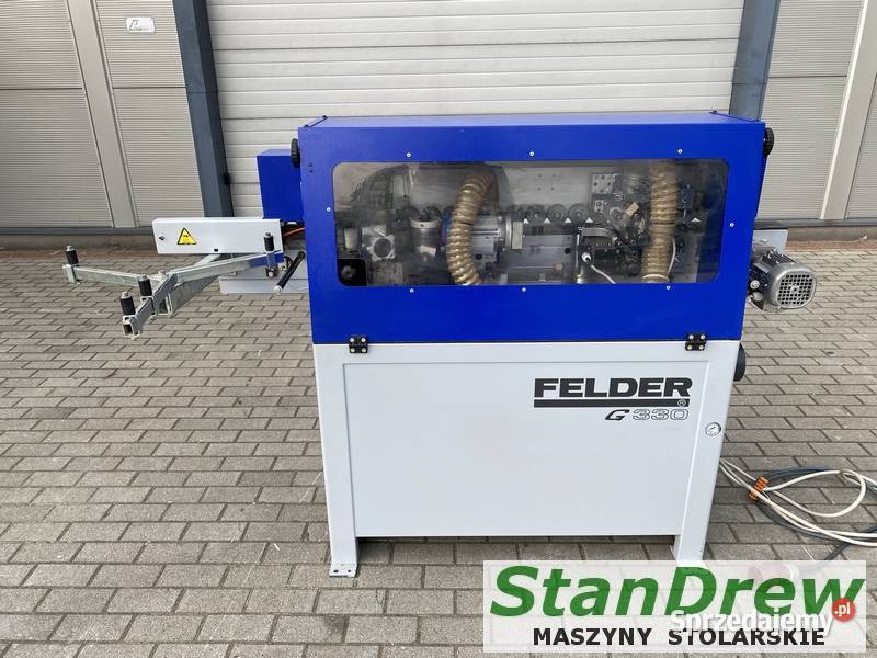 Okleiniarka Felder G 330 cyklina gąsienica Mojusz