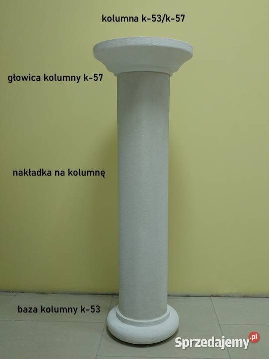 baza podstawa na kolumnę pokrywana k53 średnica Koszalin