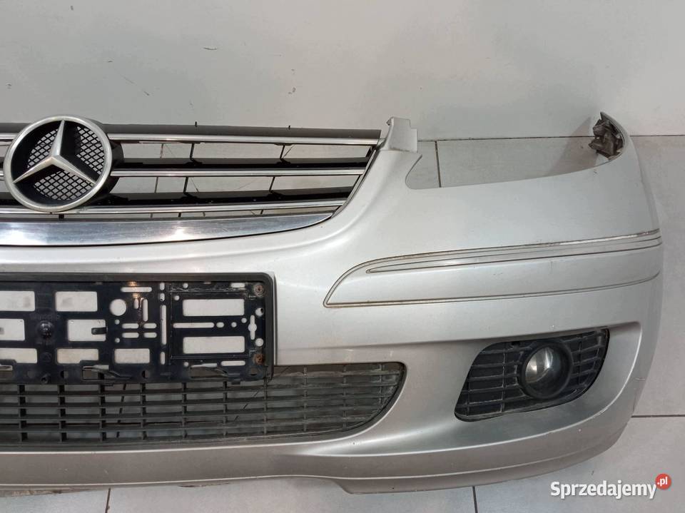 ZDERZAK PRZÓD SREBRNY MercedesBenz Aklasa II