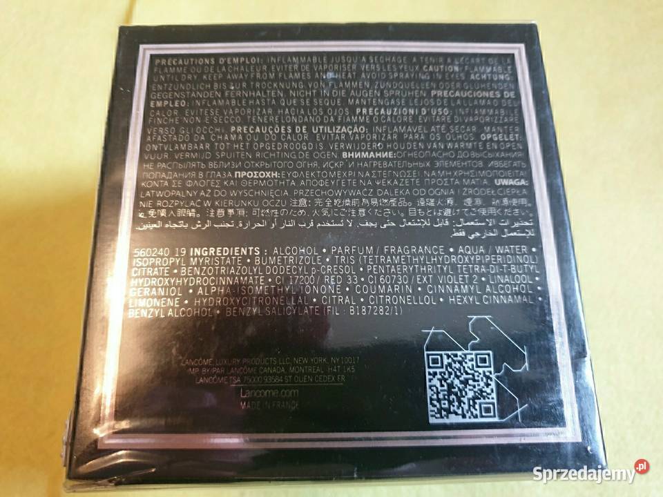 Lancome Tresor La Nuit Caresse Woda perfumowana Radom