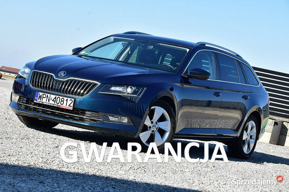 koda Superb 16Tdi 120 Led Navi Xenon Gwarancja elektrochrom. lusterko wst. sprzedam