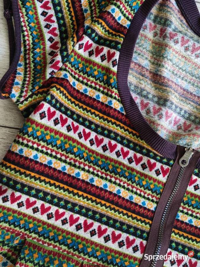 sukienka z kolorowej dzianiny Attrattivo Rozkloszowana  Spódnice i sukienki Częstochowa