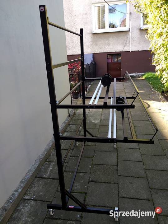 Stojak do folii papieru dwie listwy tące