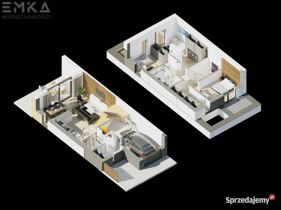 sprzedaży domu bliźniaka Łochowo 1086m2 7357zł/m2 sprzedam