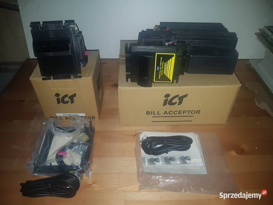 akceptor czytnik banknotów ICT P77 z układarką Leszno