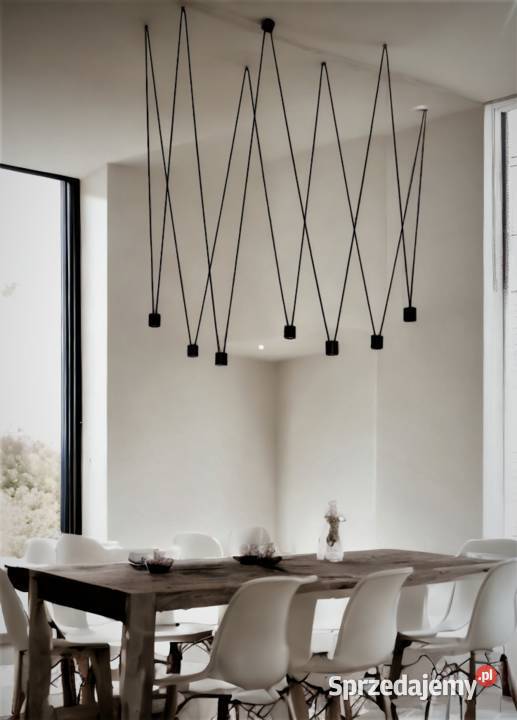 Designerska lampa do wysokich pomiszczeń ABRA Rzeszów
