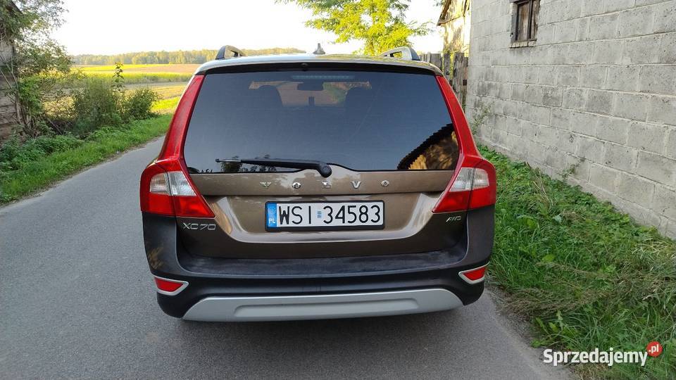 Volvo XC 70 32 Benzyna 234 2012r napęd 4x4 mazowieckie Siedlce