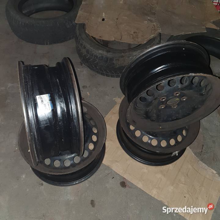 Felgi metalowe Ford S 16 4 komplet kołpaki stalowe Wrocław sprzedam