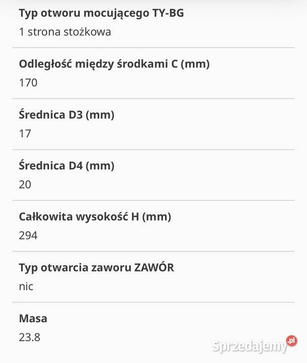 Felga 1000G12 wózek widłowy Toyota felga pod Pozostałe