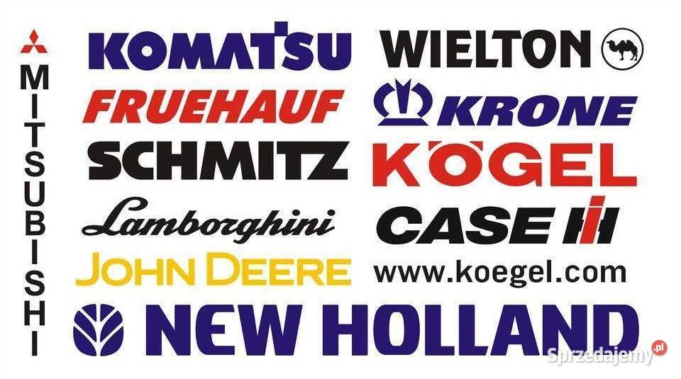 NAKLEJKI Krone KOMATSU Kogel KOMATSU Case Pozostałe Kraków