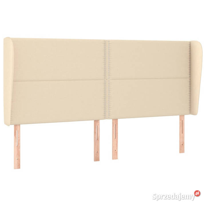 Zagłówek uszak kremowy 203x23x118128 tkanina Warszawa sprzedam