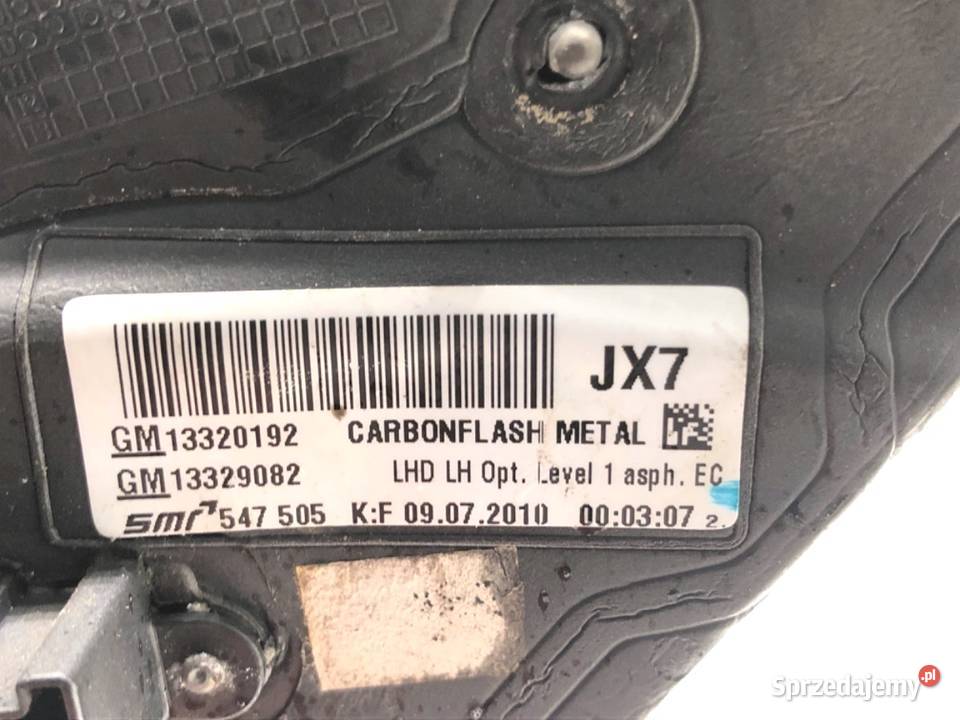 LUSTERKO LEWY OPEL INSIGNIA A Hatchback 0817