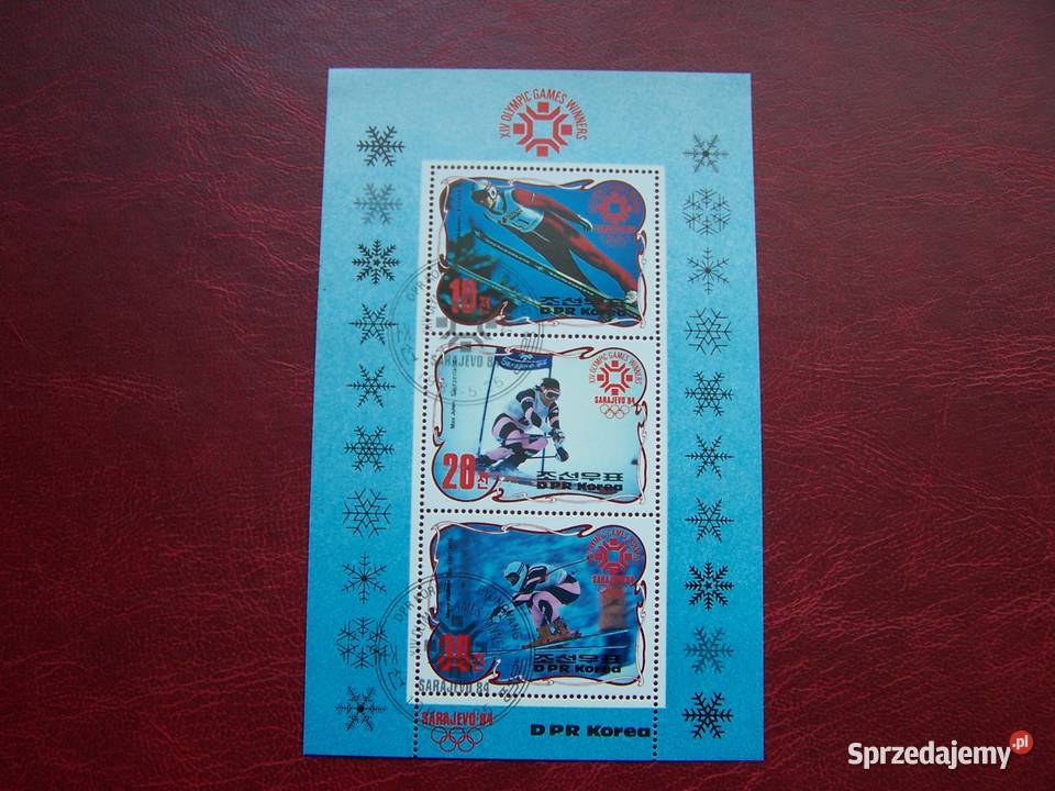 Korea 1984 CTO Sport Olimpiada Sarajewo 84 Tychy