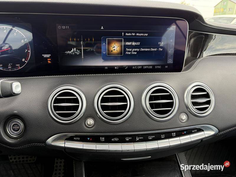 MERCEDESBENZ S 450 COUPE 2018 299600 ccm 367 mazowieckie