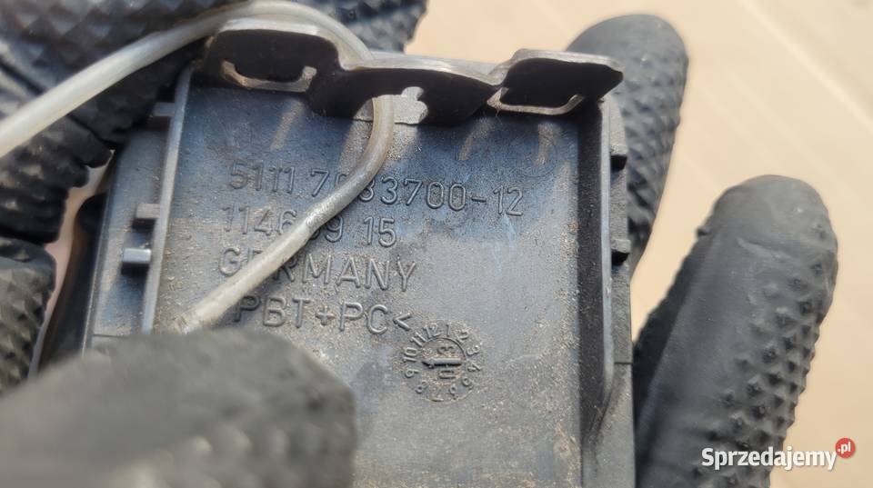 BMW 5 E60 E61 ZAŚLEPKA HAKA ZDERZAKA PRZÓD Ruda Śląska