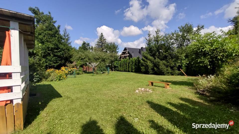 Działka budowlana rekreacyjna z 2 domkami na Sprzedaż Zwierzyniec