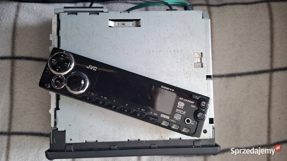 Radio JVC zdejmowany panel Białystok sprzedam