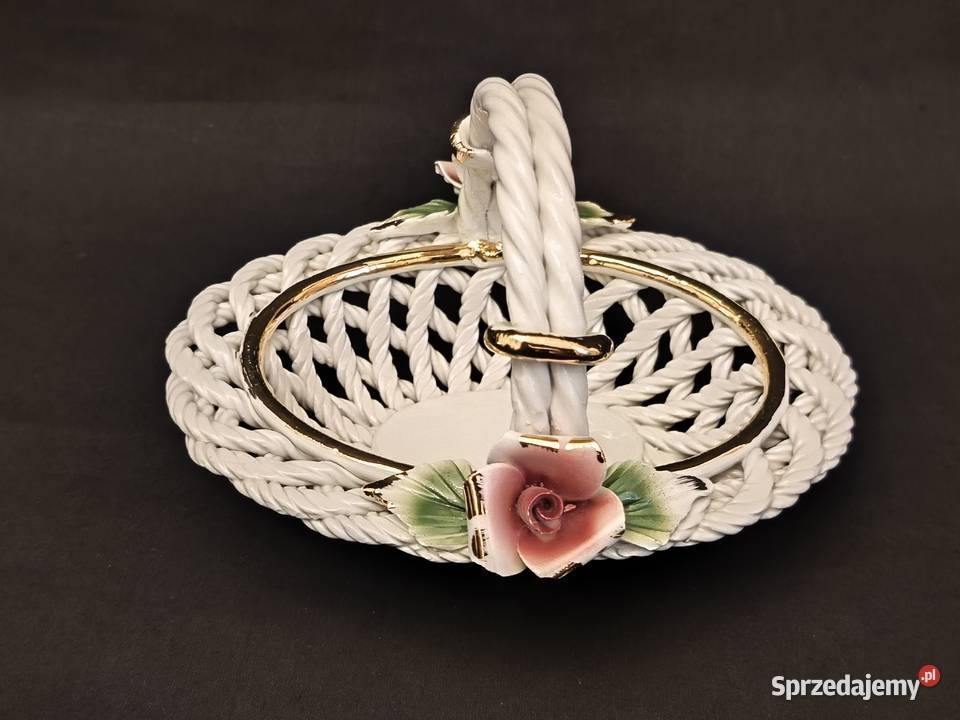 Koszyk porcelanowy Włoski Chełm sprzedam