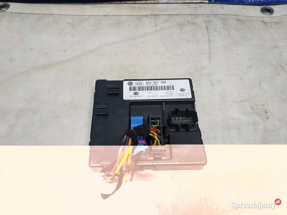 AUDI A8 D3 STEROWNIK MODUŁ KOMFORTU 4e0907289 Bydgoszcz