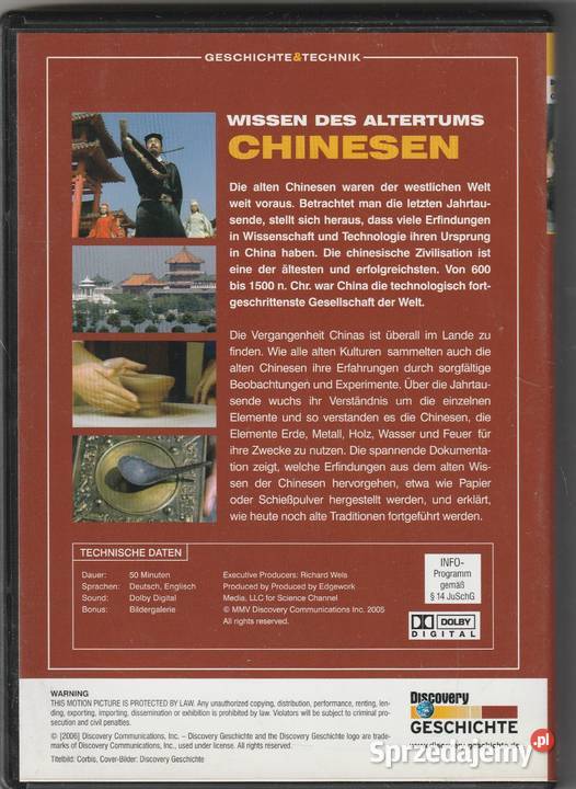 Geschichte Technik Wissen Des Altertums Chinesen mazowieckie Pruszków
