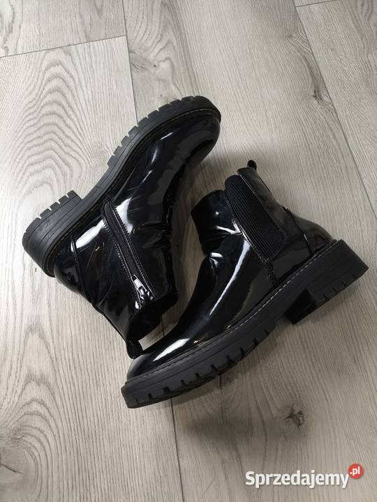 Botki damskie na grubiej podeszwie River Island River Island Poznań