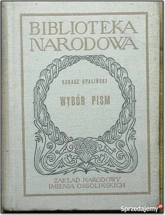 WYBÓR PISM OPALIŃSKI ŁUKASZ Sandomierz