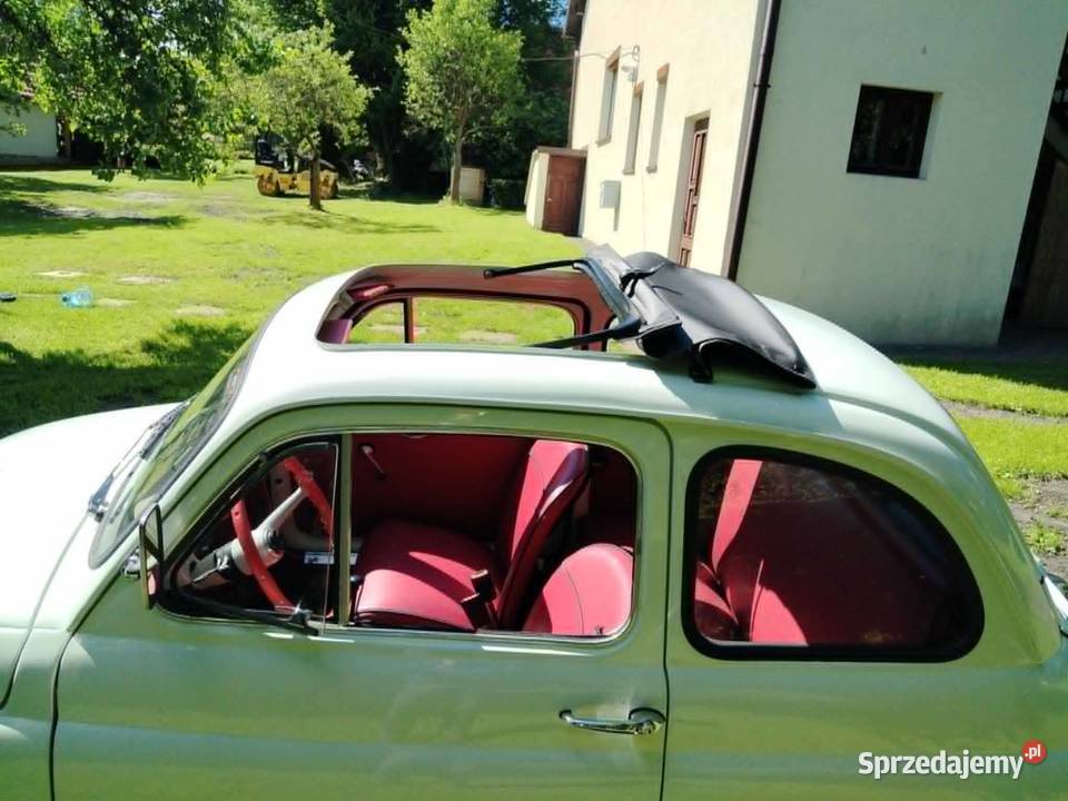 Fiat 500 F 1970 4 lata renowacji oryginał małopolskie Kalwaria Zebrzydowska