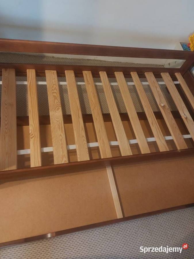 Łóżko drewniane Beltor Midi 200x90 z materacem mazowieckie Łosice